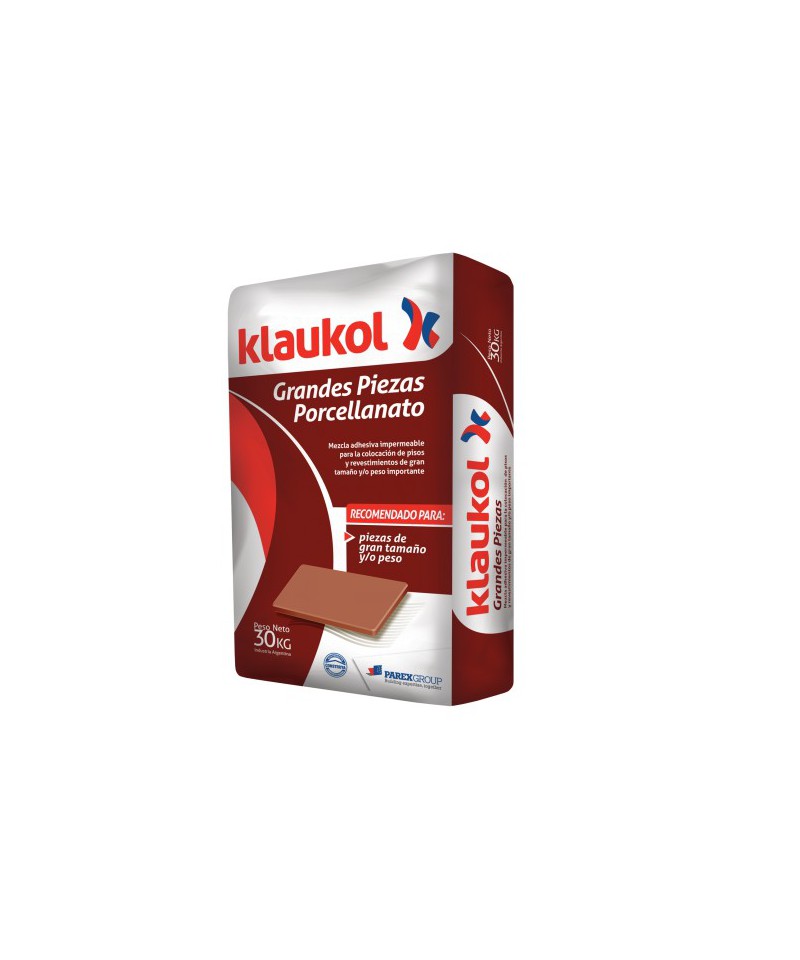 Klaukol Grandes Piezas Porcelanato  X 30 Kg