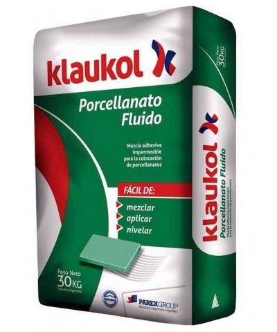 Klaukol Porcelanato Fluido X 30 Kg `premium`