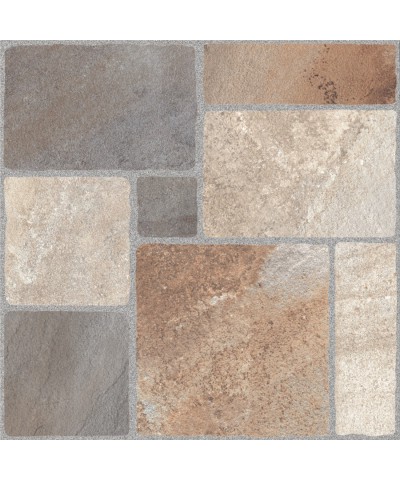 Sahara Piedra Tricolor 45x45  1° Calidad `cerro Negro` 2.025 Mts