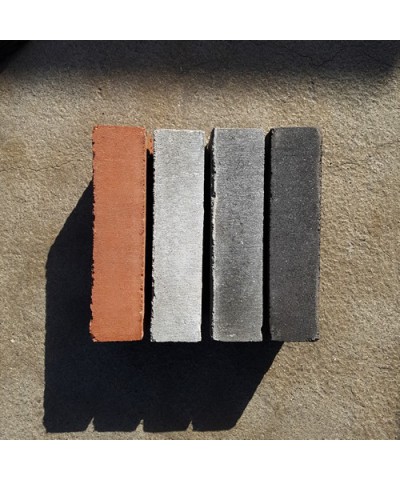 Ladrillo De Hormigon Bricko Gris Claro Para Muro ( 12 Cm )