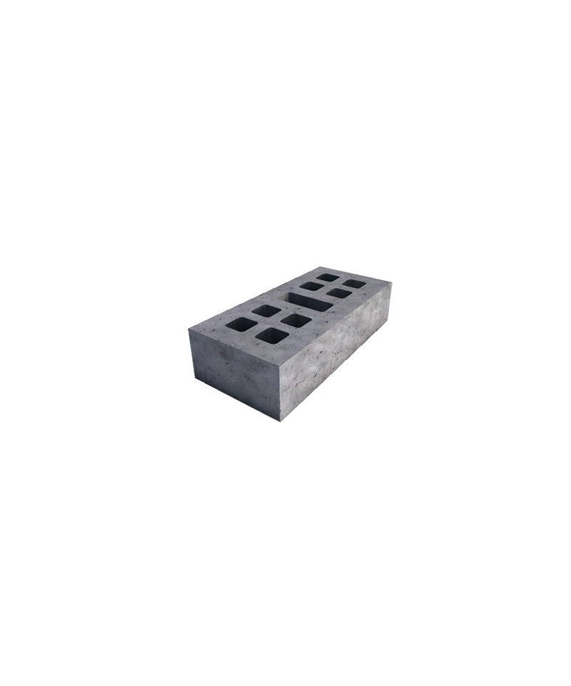 Ladrillo De Hormigon Bricko Gris Claro Para Muro ( 12 Cm )