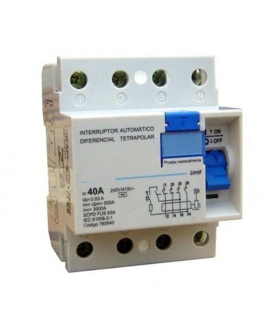 Disyuntor 4 X 40 ``interelec``