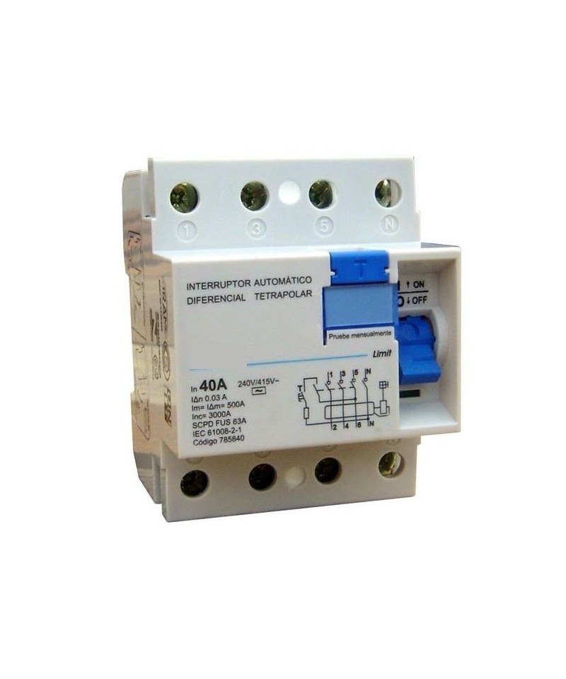 Disyuntor 4 X 40 ``interelec``