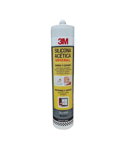 Silicona Universal Transparente 280ml 3m
