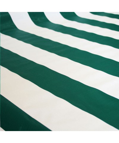 Media Sombra Verde Y Blanca 80% - 4.20 X 50 Mts