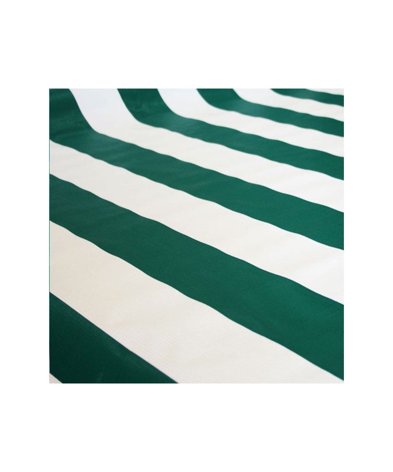 Media Sombra Verde Y Blanca 80% - 4.20 X 50 Mts