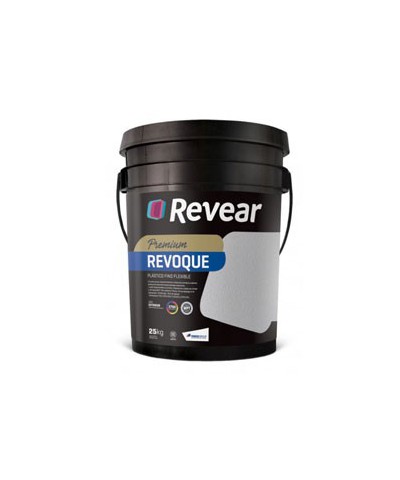Revear Revoque Fino Flexible Beige Almendra X 25 Kg