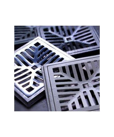 Rejilla C/marco  15 X 15 Fundicion