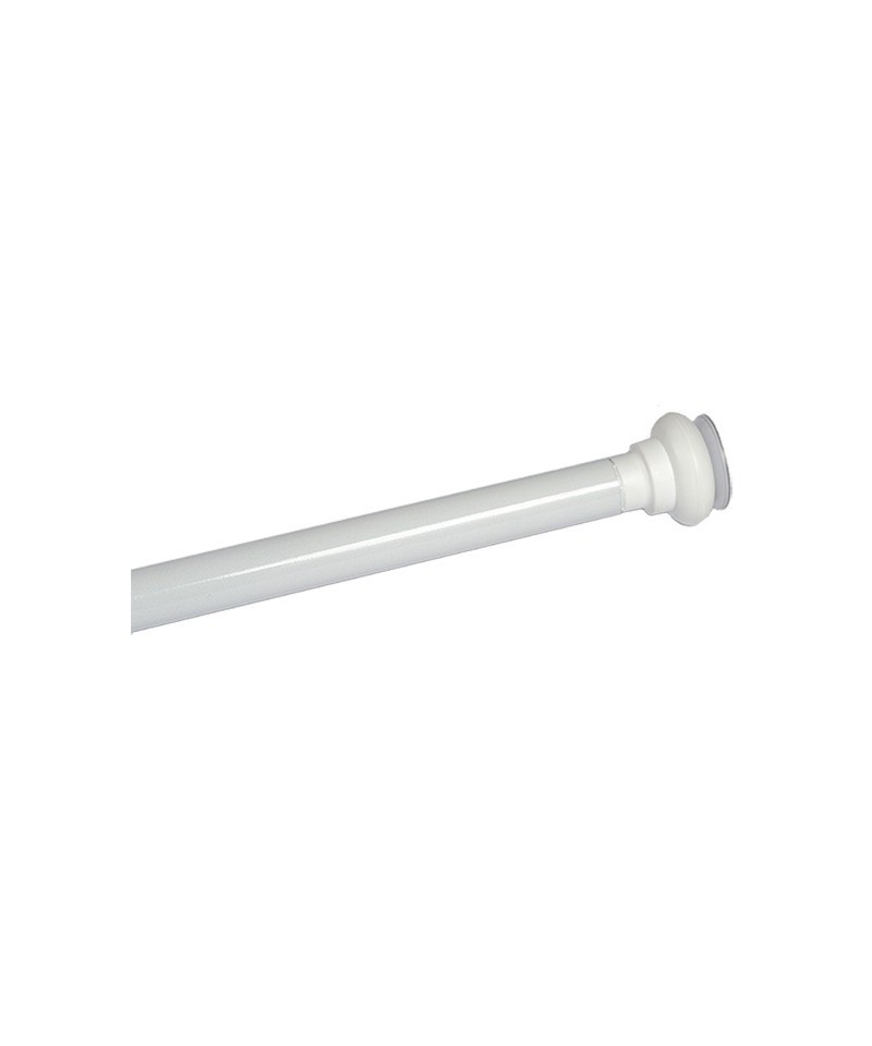 Barral Extensible Aluminio Comun Blanco 0.70  A 1.10 Mts