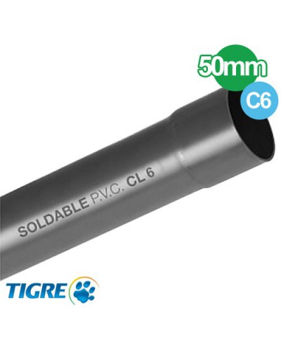 Tubo Pvc Cl 6 - 160 X 4.7  6m Jp