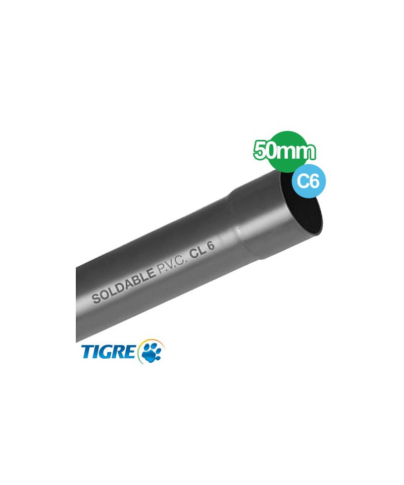 Tubo Pvc Cl 6 - 160 X 4.7  6m Jp