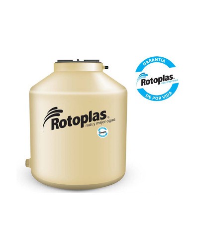 Tanque 600 L Beige Toda La Vida C/ Flotante `rotoplas`