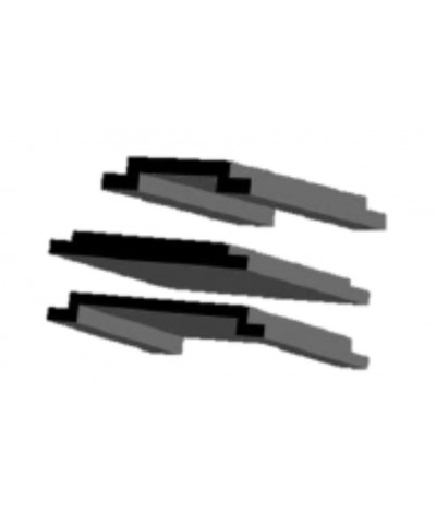 Lateral Negro 20 Mm X 100 Mts