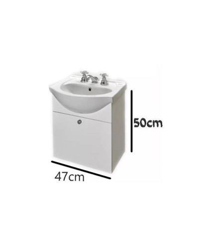 Mueble Para Colgar 1 Puerta  50 Cm   ``piazza``