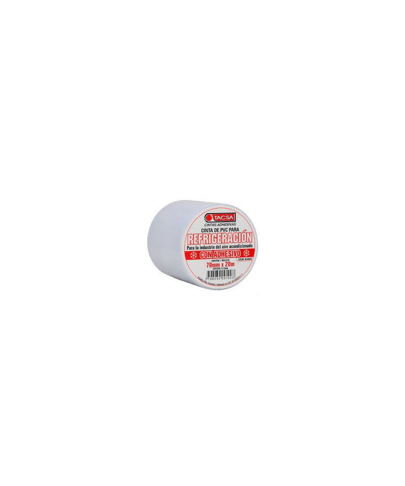 Cinta Para Refrigeracion Blanca 70 X 20 Mts