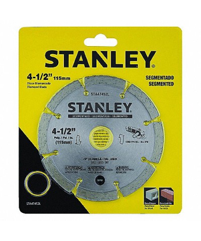 Disco Diamantado Segmentado 115 Mm `satanley`