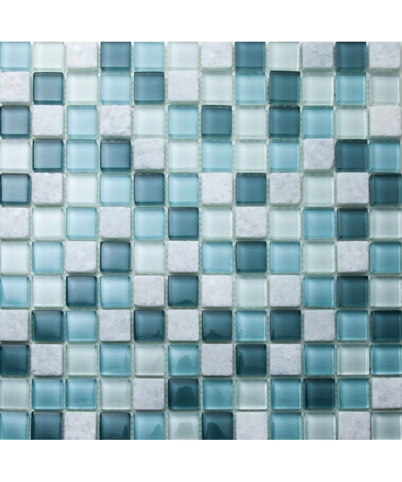 Malla Indigo Brillante  30x30 Cm