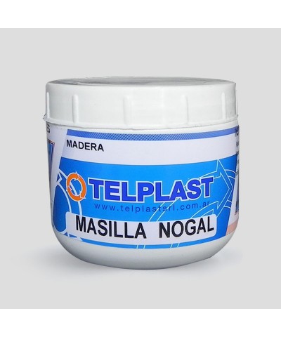 Masilla Para Madera Roble X 400 Gr `telplast`