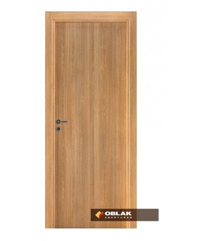 Puerta Placa Tekstura (h) Sc Roble Nat Mm 70/10 Izq   `oblak`