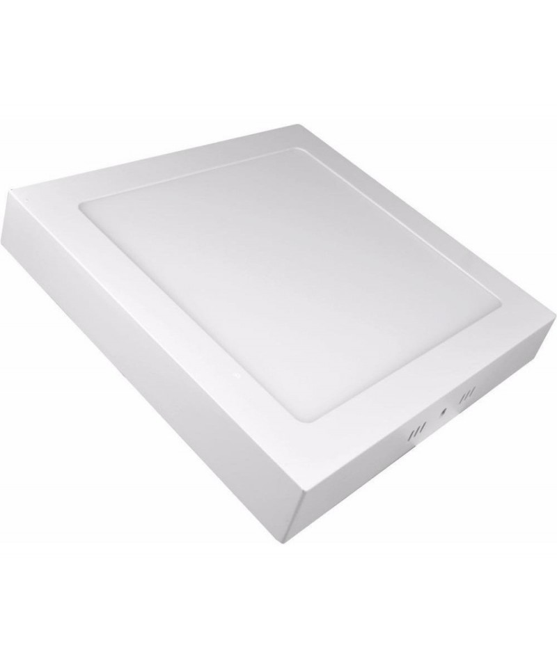 Plafon Cuadrado Exterior Led   18 Watt