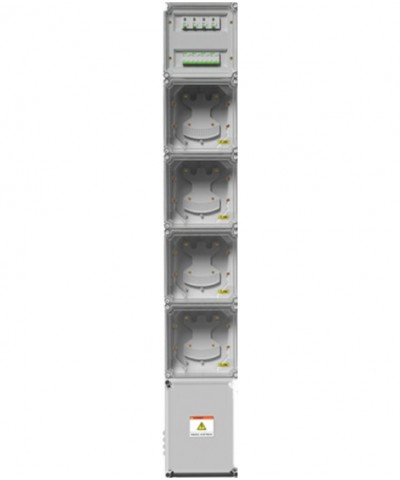 Gabinete Medidor Columna 4 Monofasico