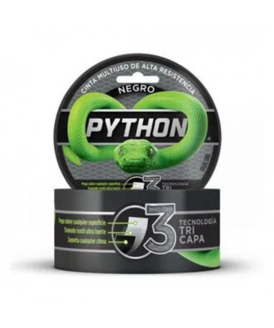 Python Alta Resistencia 9 Mts Negra