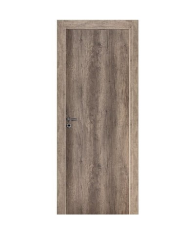 Puerta Placa Tekstura (l) Sc Nogal  Mm 70 10 Izq  `oblak`