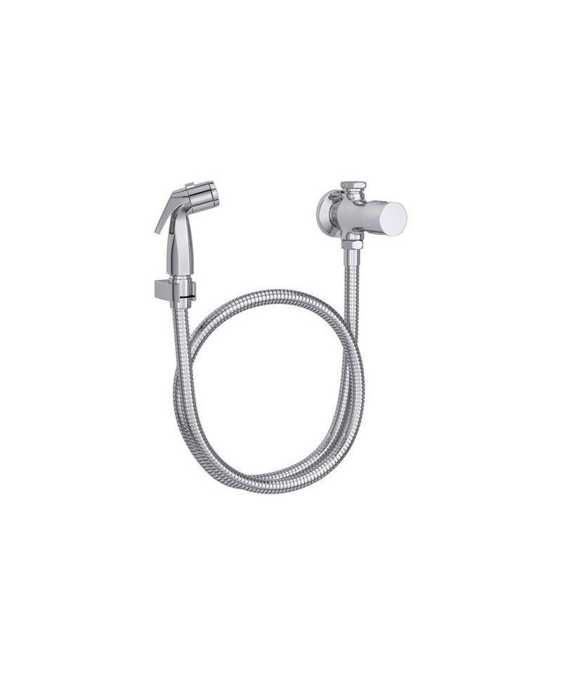 BIDET MANUAL C/FLEXIBLE ,SOPORTE Y TEE CROMO