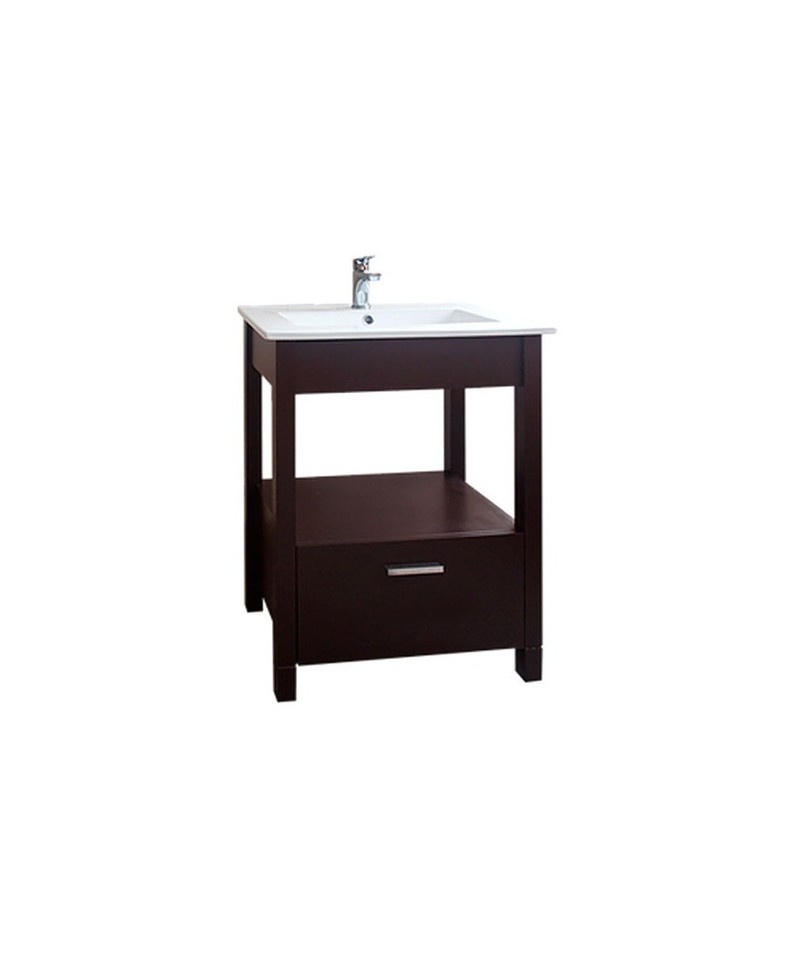 VANITORY MEDITERRANEO CON CAJON WENGUE  (V59)