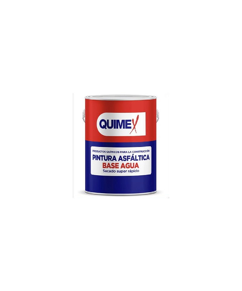PINTURA ASFALTICA ACUOSA X 1 LT "QUIMEX"