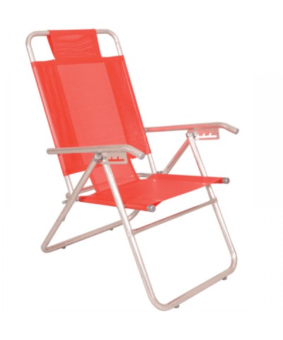 SILLON ALUMINIO  PLAYERO MOD. ALTA ZAKA