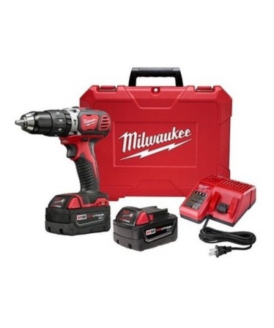 TALADRO PERCUTOR/ATORNILLADOR 13 MM - M18 C/ MALETIN "MILWAUKEE"